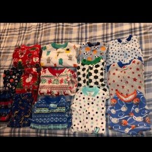 13 boys sleepwear bundle